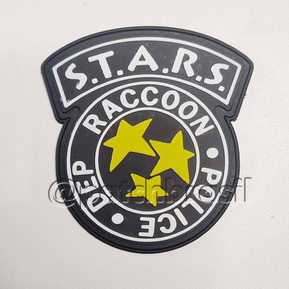 Patch Brasil Emborrachados Stars Raccoon Resident Evil 6813